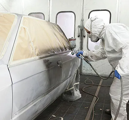 pintando coche